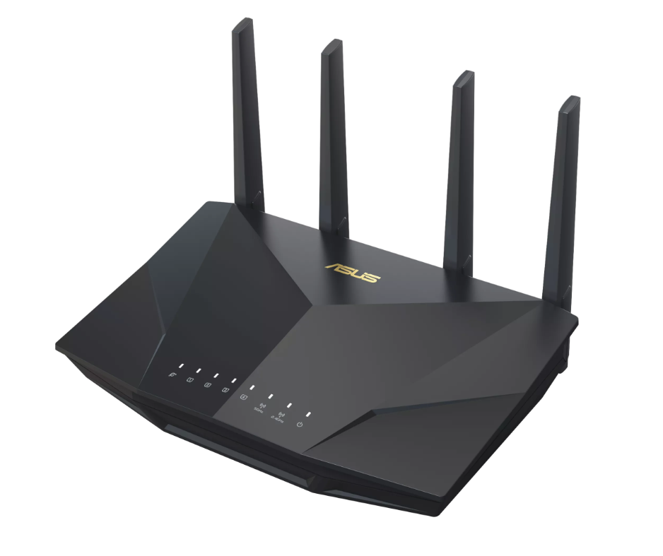 Wireless WiFi 6 Dual Band Extendable Router | RT-AX5400 | 802.11ax | 5400 Mbit/s | Ethernet LAN (RJ-45) ports 4 | Mesh Support Yes | MU-MiMO Yes | Antenna type External