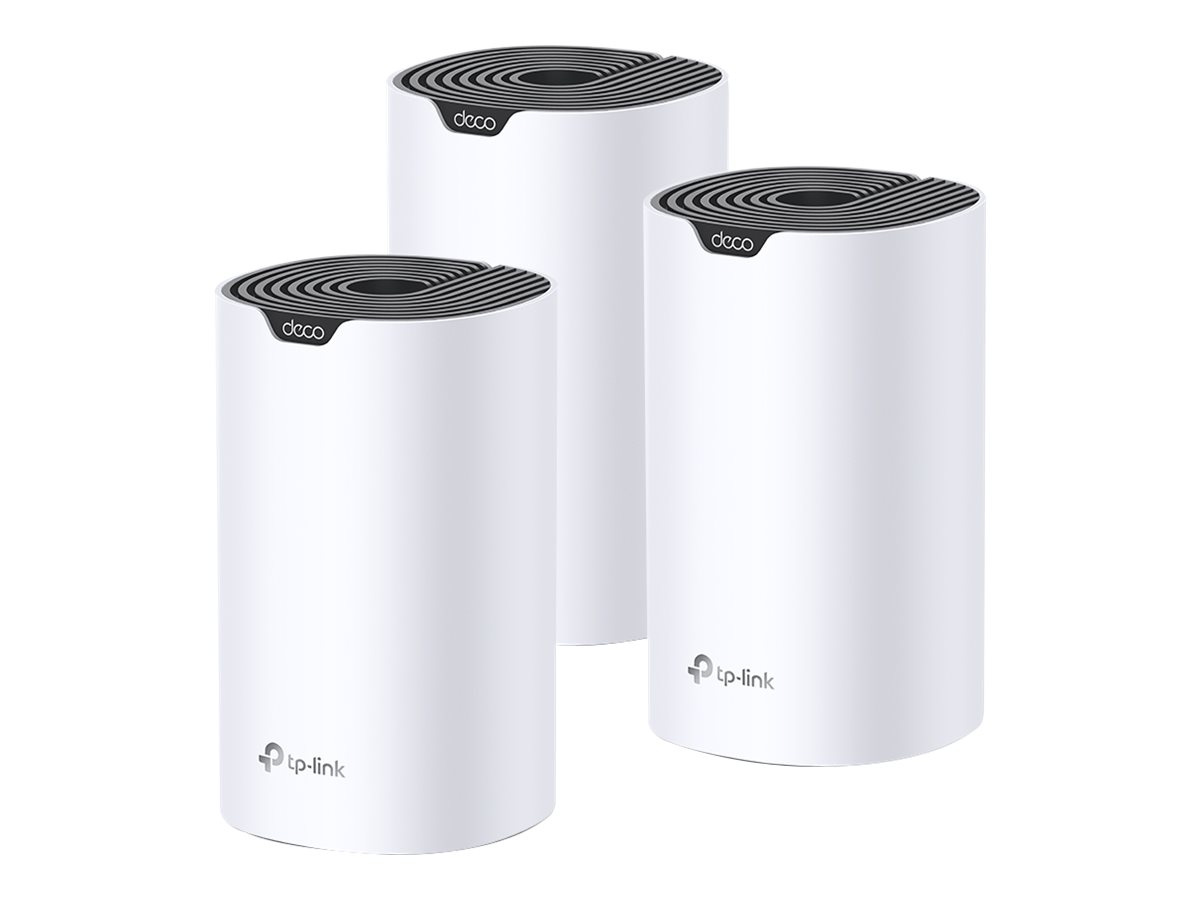 AC1900 Whole Home Mesh Wi-Fi System | Deco S7 (3-pack) | 802.11ac | 10/100/1000 Mbit/s | Ethernet LAN (RJ-45) ports 1 | Mesh Support Yes | MU-MiMO Yes | No mobile broadband | Antenna type Internal