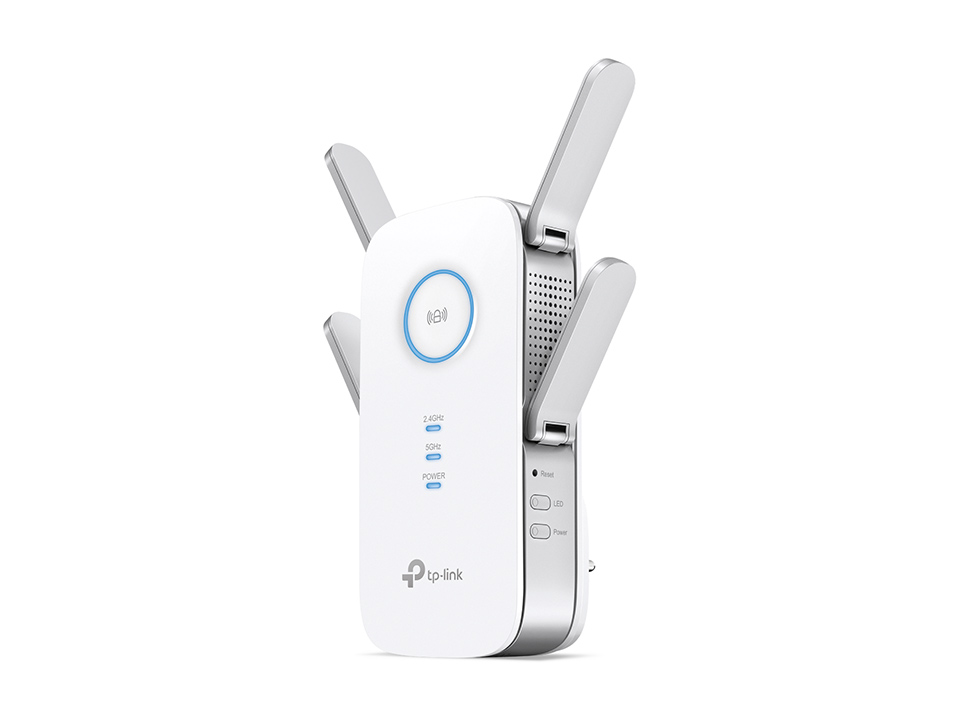 TP-LINK | AC2600 Wi-Fi Range Extender | RE650 | 802.11ac | 2.4GHz/5GHz | 800+1733 Mbit/s | 10/100/1000 Mbit/s | Ethernet LAN (RJ-45) ports 1 | MU-MiMO Yes | no PoE | Antenna type 4xExternal | No