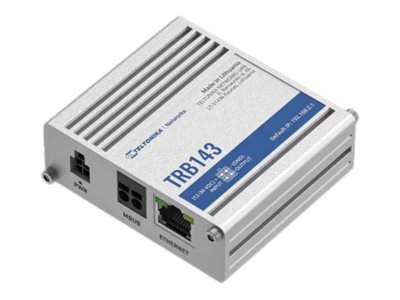 LTE Cat 4 M-Bus | TRB143 | 10/100/1000 Mbit/s | Ethernet LAN (RJ-45) ports 1 | Mesh Support No | MU-MiMO No | 4G