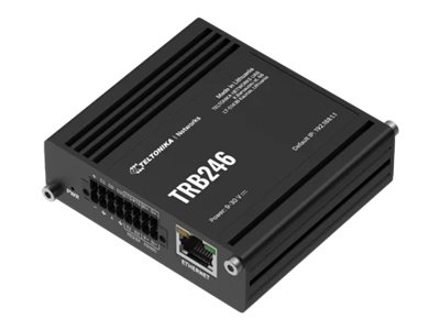 LTE Cat 4 Gateway | TRB246 | 10/100 Mbit/s | Ethernet LAN (RJ-45) ports 1 | Mesh Support No | MU-MiMO No | 2G/3G/4G