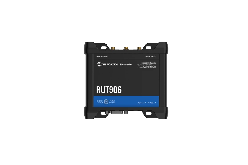 LTE CAT 4 Router | RUT906 | 802.11n | 10/100 Mbit/s | Ethernet LAN (RJ-45) ports 4 | Mesh Support No | MU-MiMO No | 4G