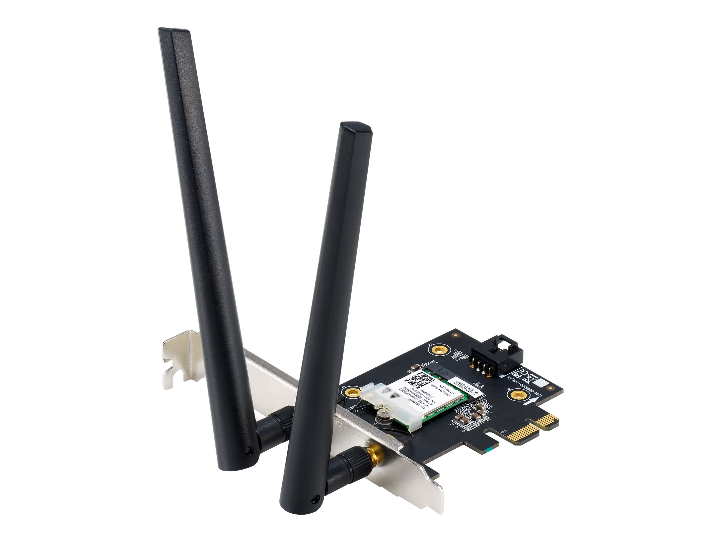 AX1800 Dual-Band Bluetooth 5.2 PCIe Wi-Fi Adapter | PCE-AX1800 | 802.11ax | 574+1201 Mbit/s | Mesh Support No | MU-MiMO Yes | No mobile broadband | Antenna type External