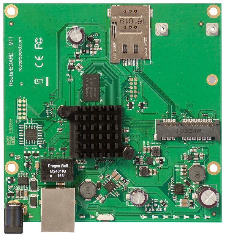 Mikrotik RBM11G laidinis maršrutizatorius Juoda, Žalia, Pilka