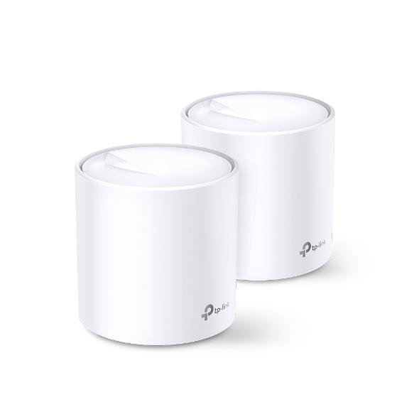 Maršrutizatorius TP-LINK  AX1800 Whole Home Mesh Wi-Fi 6 System  Deco X20 (2-pack)  802.11ax  12