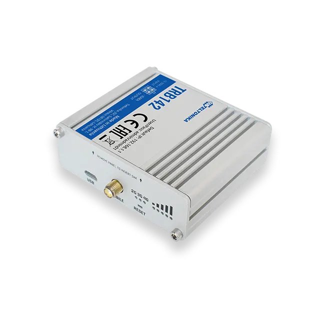 Maršrutizatorius Teltonika TRB142 LTE RS232 Gateway, LTE Cat 1 up to 10 Mbps, ARM Cortex-A7 1.2 GHz