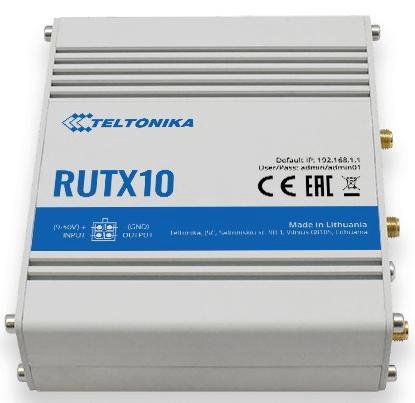 Maršrutizatorius Teltonika Industrial Router  RUTX10 802.11ac, 867 Mbit/s, 10/100/1000 Mbit/s, Ether