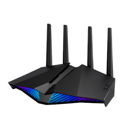 Maršrutizatorius Asus AX5400 Dual Band WiFi 6 Gaming Router RT-AX82U 802.11ax, 10/100/1000 Mbit/s, E