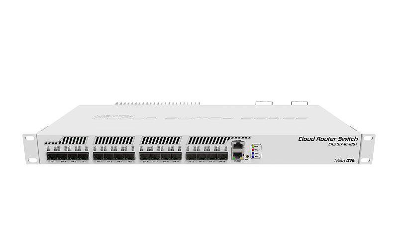 Maršrutizatorius MikroTik  Cloud Core Switch CRS317-1G-16S+RM  Managed L3  Rackmountable  Gigabi