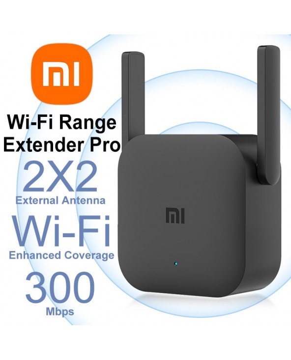 "Xiaomi" originalus "Wifi Amplifier Pro" maršrutizatorius 300M 2.4G kartotuvo tinklo išplėtimo įrenginys Range Extender