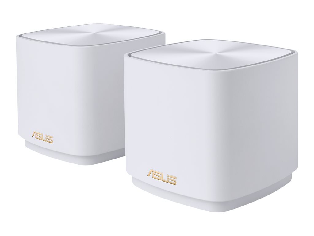 EU+UK 2PK Router | ZenWiFi XD5 | 802.11ax | 574+2402 Mbit/s | 10/100/1000 Mbit/s | Ethernet LAN (RJ-45) ports 1 | Mesh Support Yes | MU-MiMO Yes | No mobile broadband | 36 month(s)