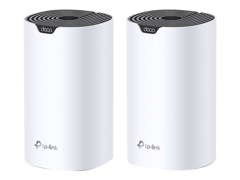 AC1900 Whole Home Mesh Wi-Fi System | Deco S7 (2-pack) | 802.11ac | 10/100/1000 Mbit/s | Ethernet LAN (RJ-45) ports 1 | Mesh Support Yes | MU-MiMO Yes | No mobile broadband | Antenna type Internal