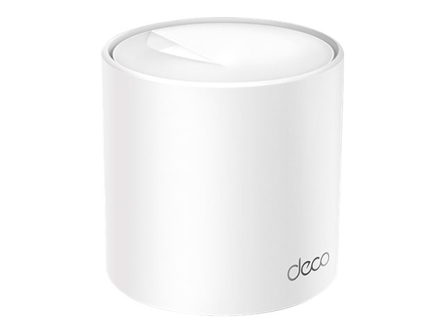 AX1500 Whole Home Mesh Wi-Fi 6 System | Deco X10 (1-pack) | 802.11ax | 1201 Mbit/s | Ethernet LAN (RJ-45) ports 1 | Mesh Support Yes | MU-MiMO Yes | No mobile broadband | Antenna type Internal