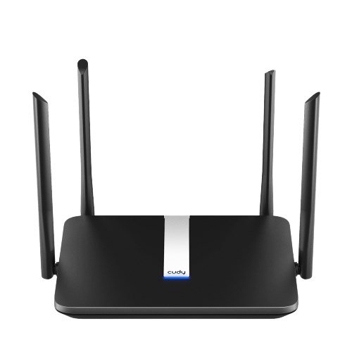 Cudy X6 belaidis maršrutizatorius Gigabitinis eternetas Dviguba juosta (2,4 GHz / 5 GHz) Juoda
