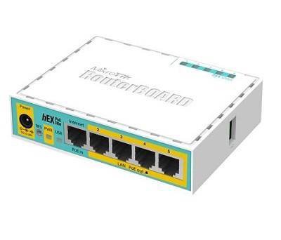 Maršrutizatorius MikroTik Router RB750UP-R2 10/100 Mbit/s, Ethernet LAN (RJ-45) ports 5