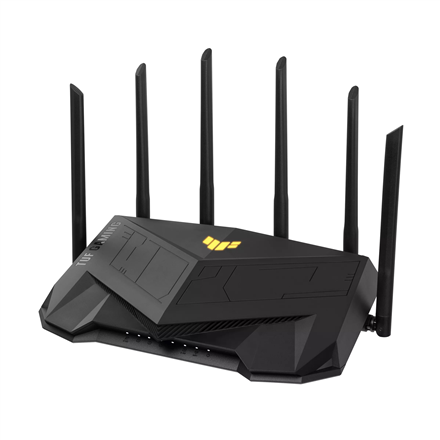 Maršrutizatorius Asus Wireless Wifi 6 Dual Band Gaming Router TUF-AX6000 802.11ax, 1148+4804 Mbit/s,