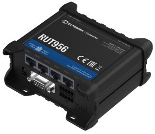 Maršrutizatorius Industrial Router  RUT956  802.11n  10/100 Mbit/s  Ethernet LAN (RJ-45) ports 4