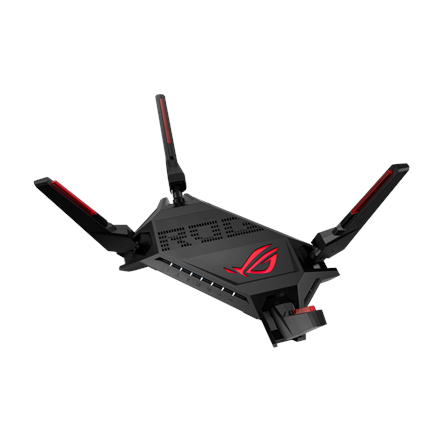 Maršrutizatorius Asus Dual-Band Gigabit Gaming Router ROG Rapture GT-AX6000 802.11ax, 1148+4804 Mbit