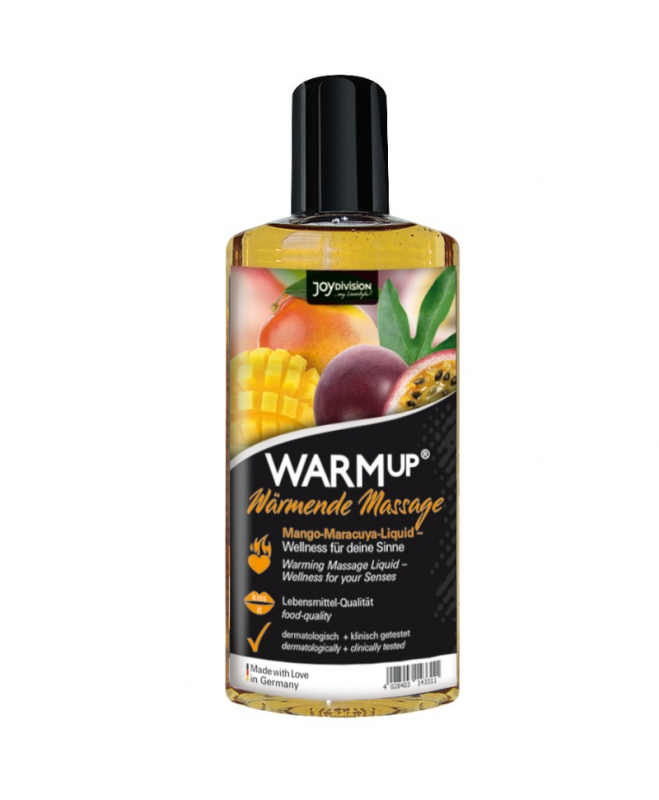 AQUAGLIDE WARMUP MANGO AND MARACUYA MASSAGE OIL 150 ML