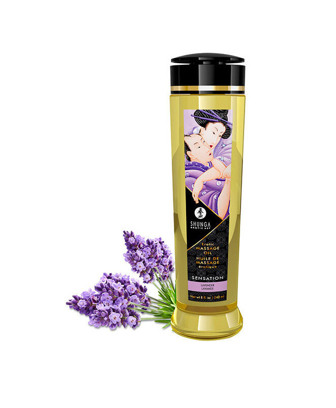 SHUNGA SENSATION EROTIC MASSAGE OIL 240 ML