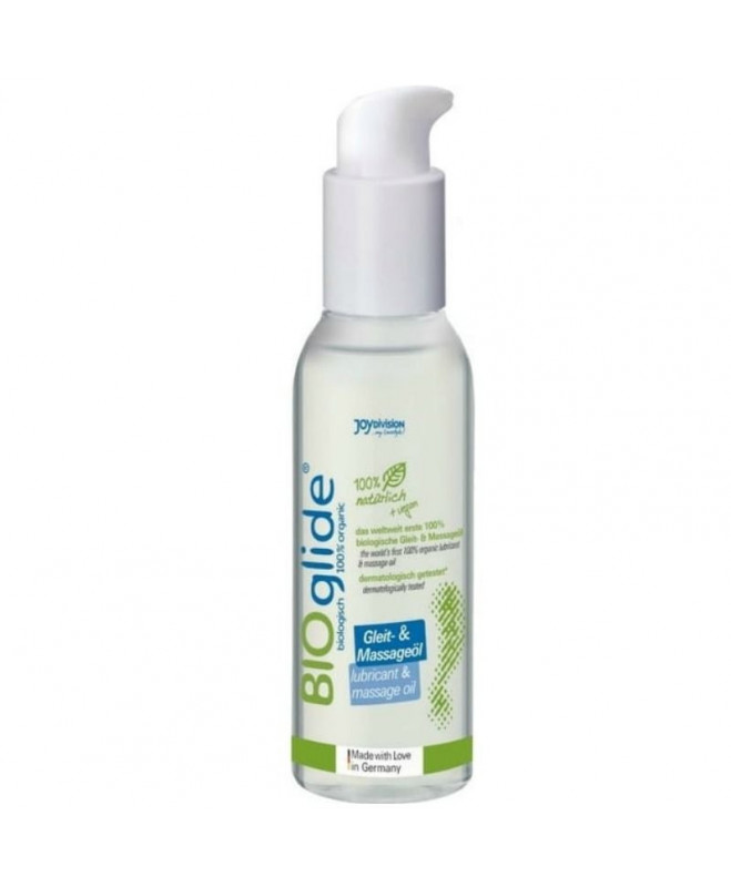 BIOGLIDE ORGANIC LUBRICANT AND MASSAGE OIL 125 ML