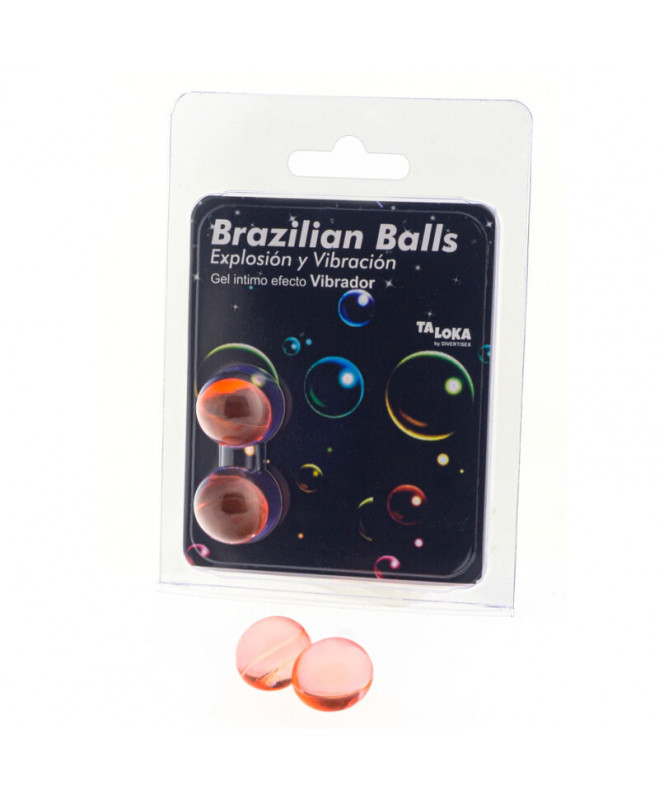 TALOKA 2 BRAZILIAN BALLS VIBRATING EFFECT EXCITING GEL