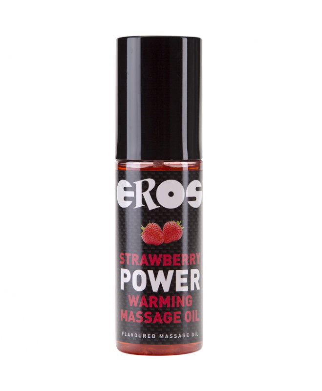 EROS STRAWBERRY POWER WARMING MASSAGE OIL 100 ML