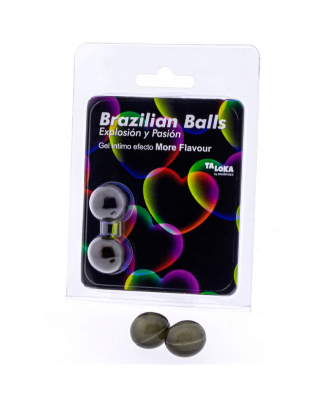 TALOKA 2 BRAZILIAN BALLS MORE FLAVOUR EFFECT EXCITING GEL