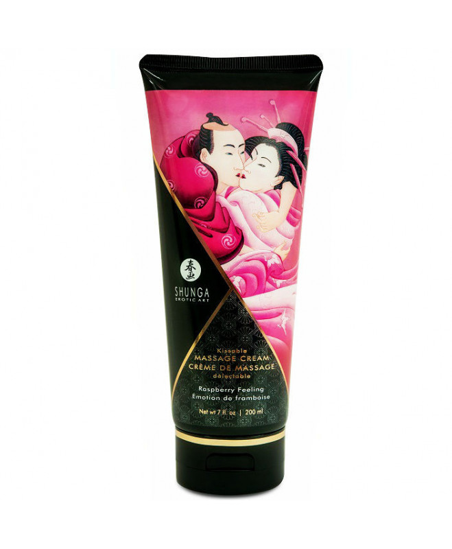 SHUNGA RASPBERRY MASSAGE CREAM 200 ML