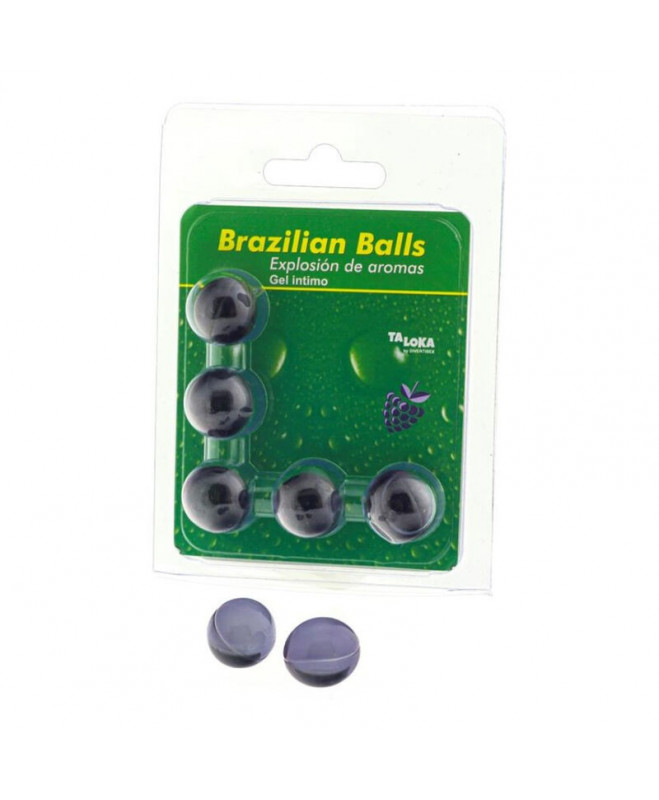 TALOKA 5 BRAZILIAN BALLS BERRIES INTIMATE GEL