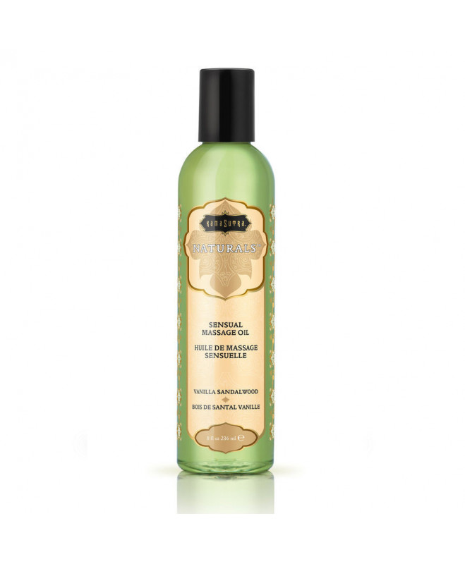 KAMASUTRA AROMATIC MASSAGE OIL VANILLA SANDALWOOD 236 ML