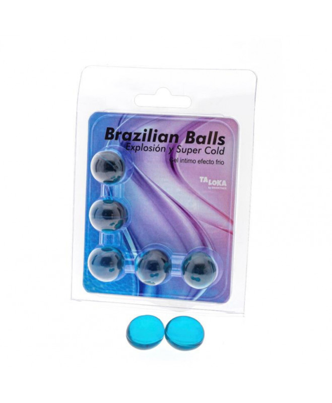 TALOKA 5 BRAZILIAN BALLS COLD EFFECT EXCITING GEL