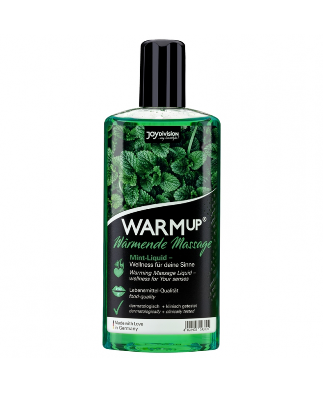 JOYDIVISION WARMUP WARMING MASSAGE GEL MINT 150 ML