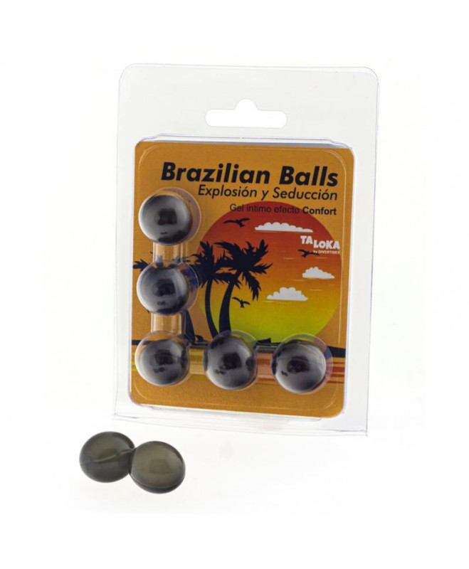 TALOKA 5 BRAZILIAN BALLS COMFORT EFFECT EXCITING GEL