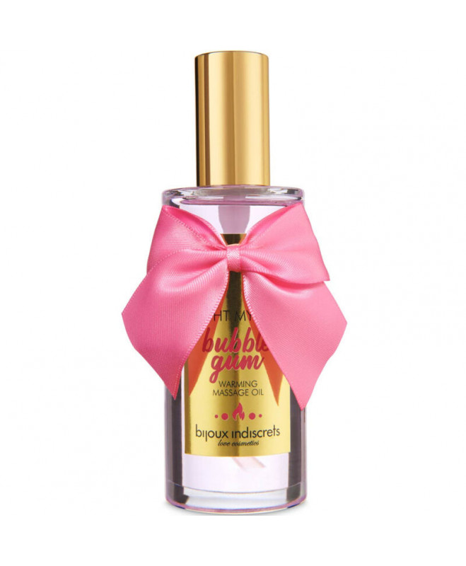 BIJOUX INDISCRETS - LIGHT MY FIRE MASSAGE OIL HEAT EFFECT GUM FLAVOR