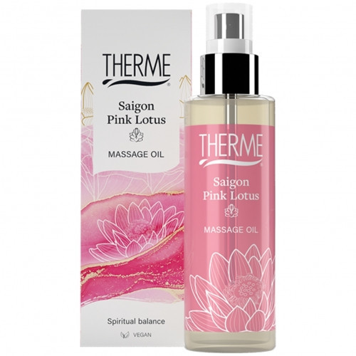 Therme Saigon Pink Lotus Masažo Aliejus, 125ml