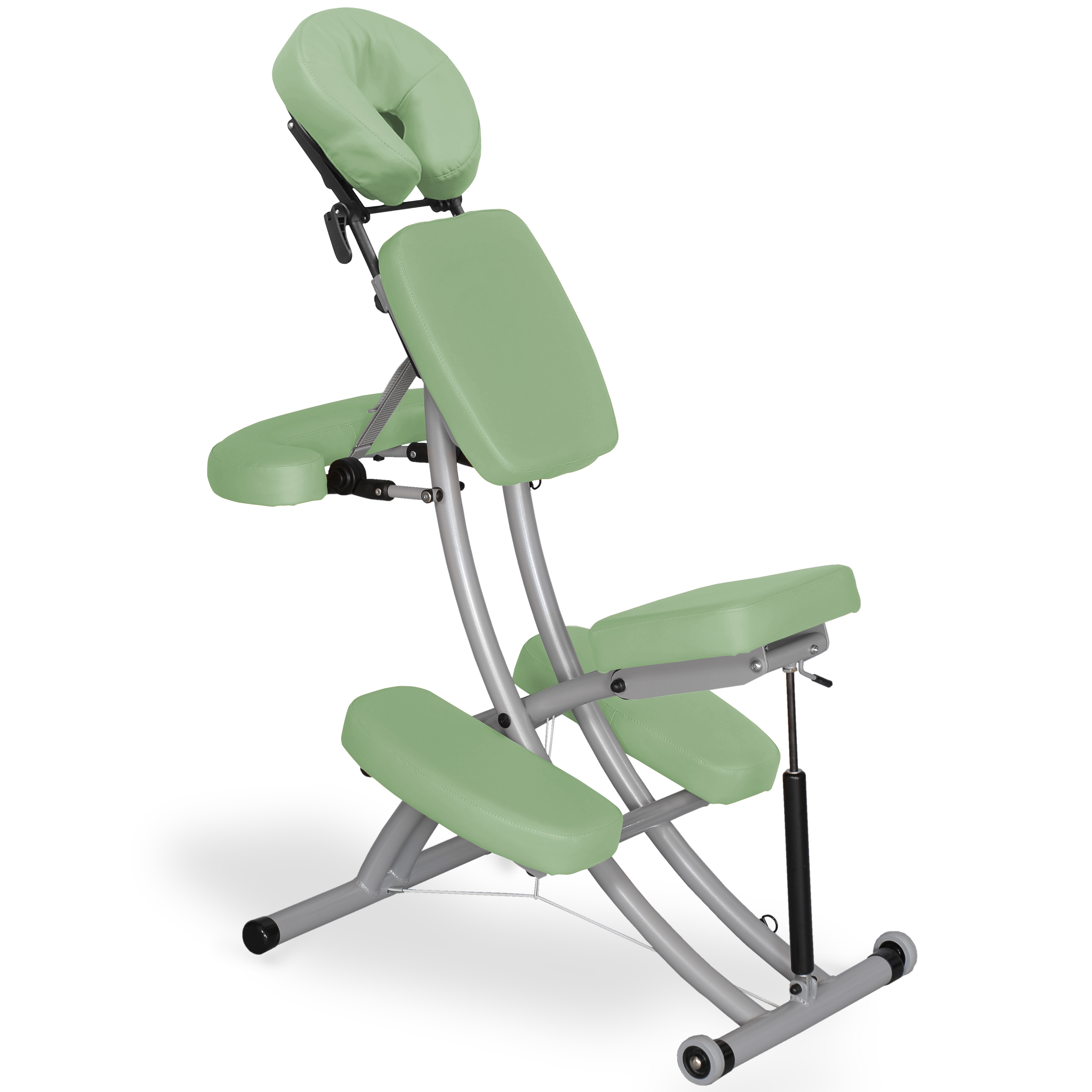 Vertikalaus masažo kėdė Prestige-Reh Pneumatic Lift Green