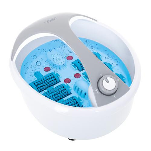 Masažinė vonelė Adler Foot massager AD 2177 White/Silver