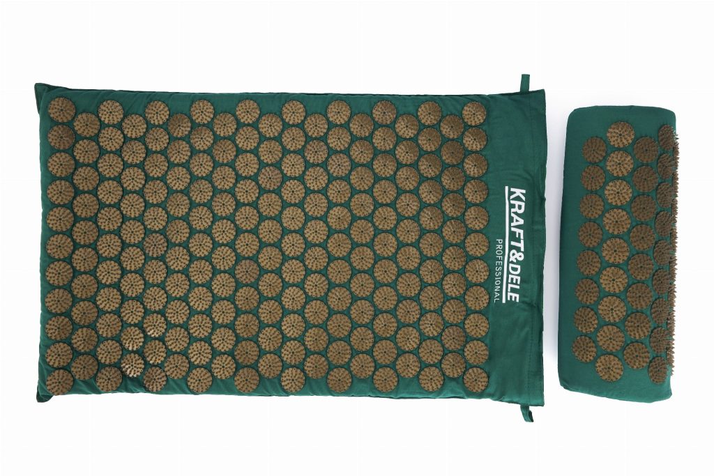 Akupresūros kilimėlis su pagalvėle KD11901