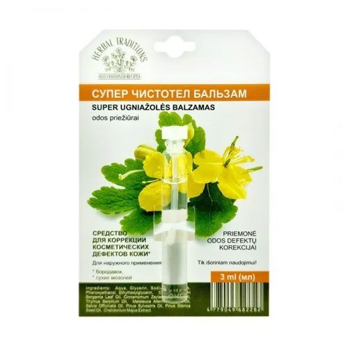 Ugniažolės balzamas odai HERBAL TRADITIONS, 3 ml