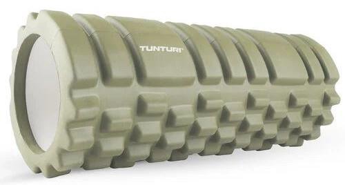 Masažo volelis Tunturi Yoga Grid Foam Roller 33cm, Žalia