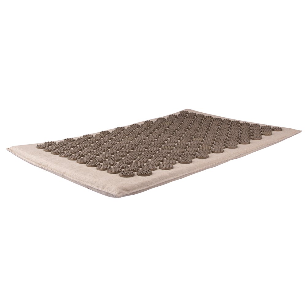 Akupresūros kilimėlis masažuoklis-aplikatorius inSPORTline AKU-2000 Beige 72x44x2cm - Beige