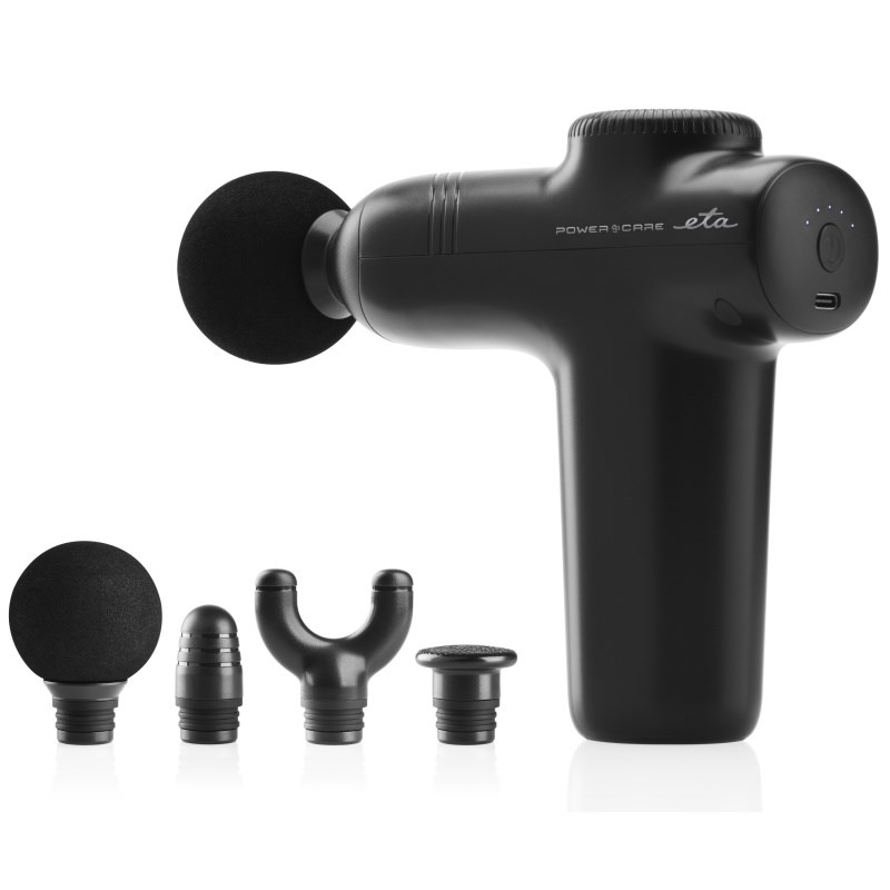 Masažuoklis ETA Mini Massage Gun ETA166090000 Number of power levels 5, Black