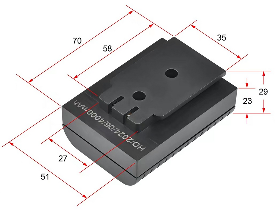 4D serijos savaime išsilyginančio lazerio baterija | YT-30417 4000Mah (YT-30418)