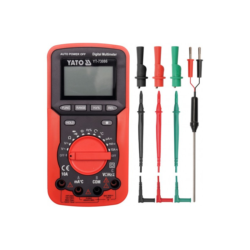YT-73086 YATO SKAITMENINIS FAZIŲ SEKOS MATUOKLIS L1/L2/L