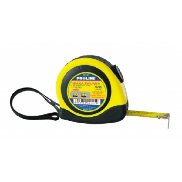 Ruletė 7,5 m x 25 mm automatinis stabdis Proline