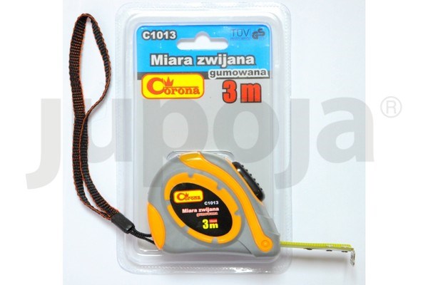 Ruletė 7,5 m x 25 mm gumuota Corona