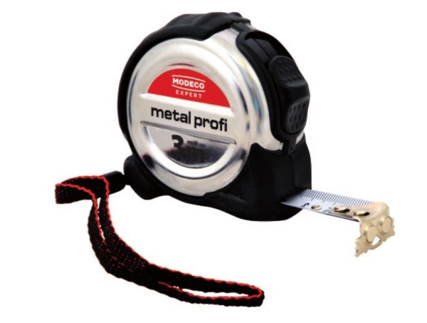 Ruletė 3mx16mm Metal Profi Modeco