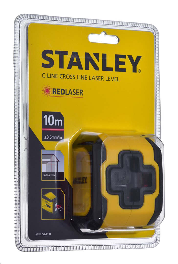 KRYŽMINIS LAZERIS STANLEY C-LINE STHT77611-0 RAUDONA