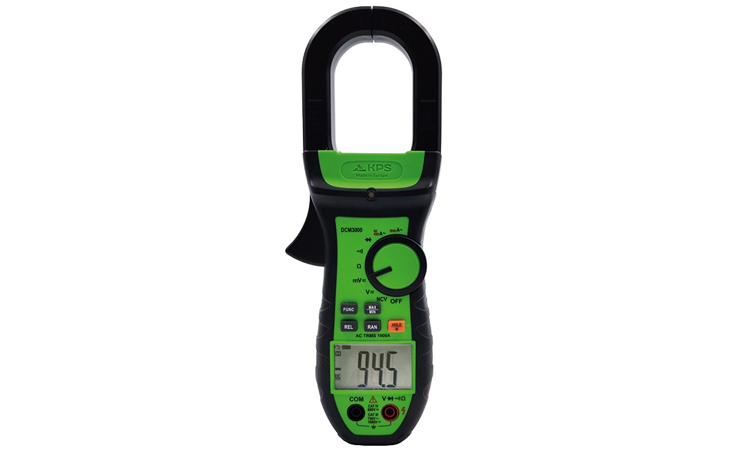 Srovės matavimo replės, D40mm, TRMS, NCV, 1000A AC, 750/1000V AC/DC, 20MOm, 6000 LCD,KPS
